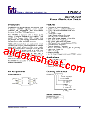 FP6861D-B2SOCTR型号图片