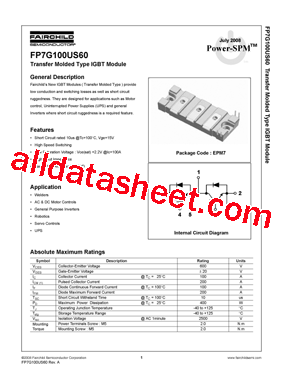 FP7G100US60型号图片