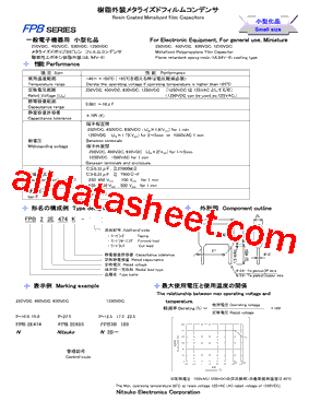 FPB22E155K型号图片