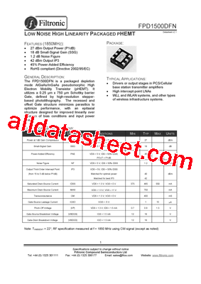 FPD1500DFN_型号图片