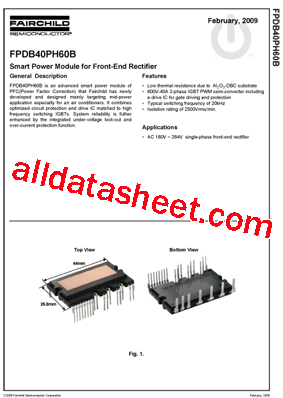 FPDB40PH60B型号图片