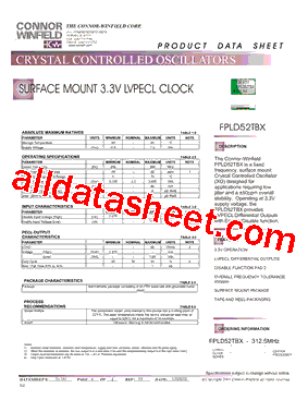 FPLD52TBX-312.5M型号图片