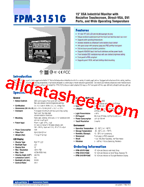 FPM-3151G-R3AE型号图片