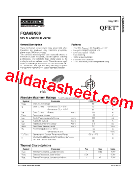 FQA65N06型号图片