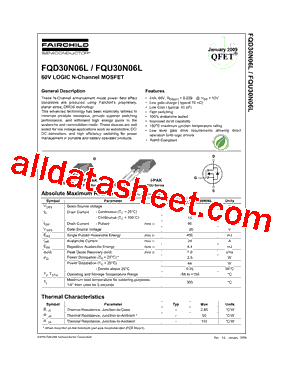 FQD30N06LTM型号图片