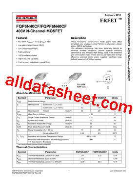 FQPF6N40CF_12型号图片