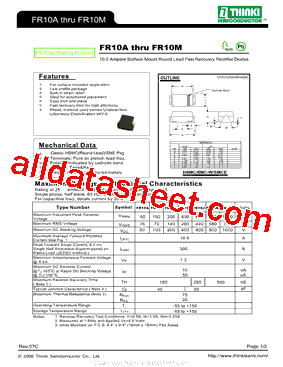 FR10J型号图片