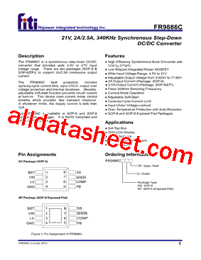 FR9886CSOCTR型号图片
