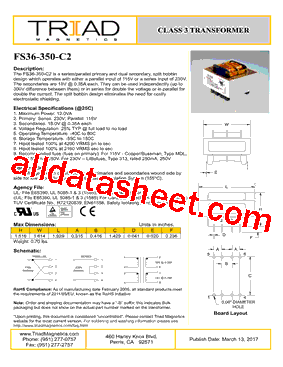 FS36-350-C2-B型号图片