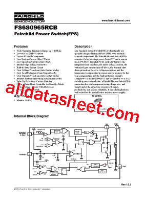 FS6S0965RCB型号图片