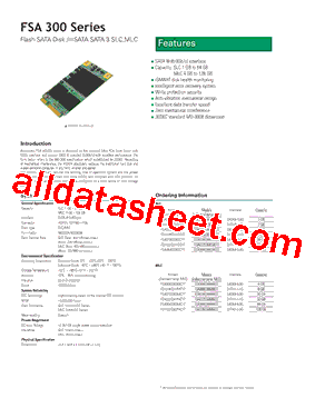 FSA016G300SC1T型号图片