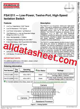 FSA1211UDMX型号图片