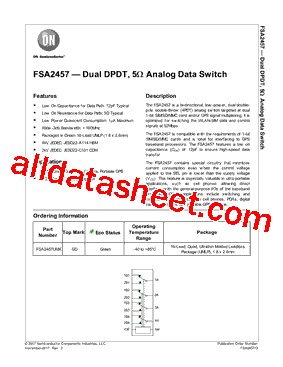 FSA2457UMX型号图片