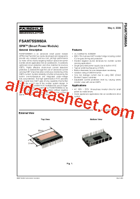 FSAM75SM60A型号图片