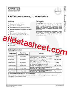 FSAV330_08型号图片