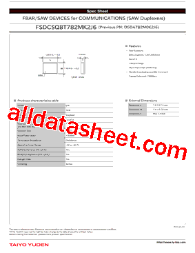 FSDCSQ8T782MK2J6型号图片