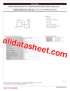 FSDCSR8T2G14E1AL型号图片