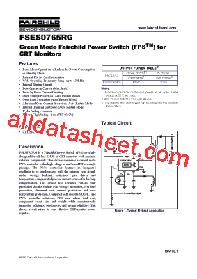 FSES0765RG型号图片