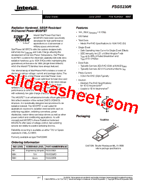 FSGS230D1型号图片