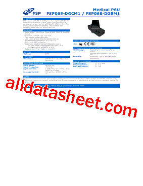 FSP065-DGBM1型号图片