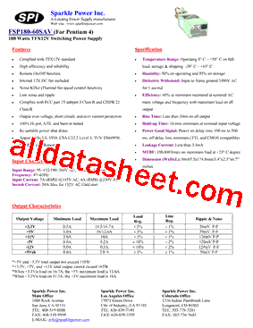 FSP180-60SAV型号图片