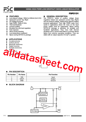 FSP2131C33AD型号图片
