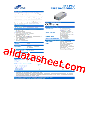 FSP220-20FGBBD型号图片