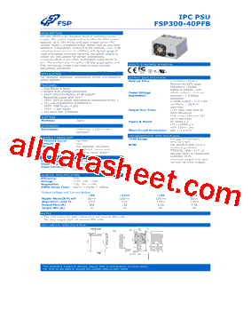 FSP300-40PFB型号图片