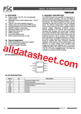 FSP3125S33AE型号图片