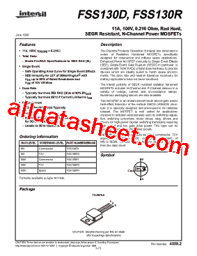 FSS130D3型号图片