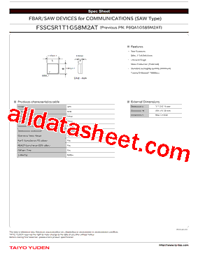 FSSCSR1T1G58M2AT型号图片