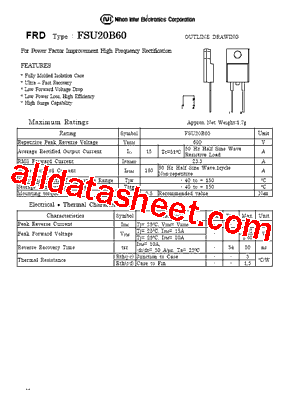 FST20B60型号图片