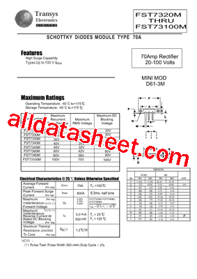 FST7360M型号图片