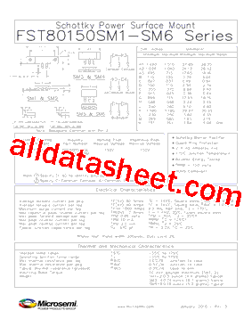 FST80150SM1型号图片