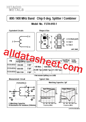 FSTH-01R-2型号图片