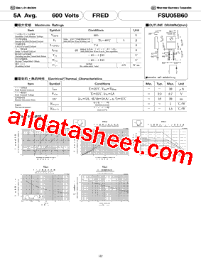 FSU05B60_15型号图片