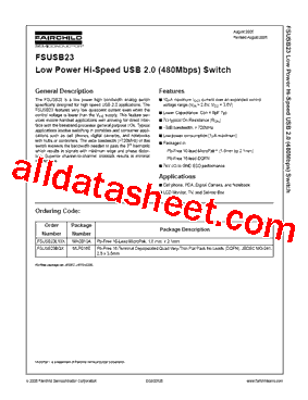 FSUSB23L10X型号图片