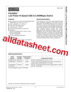 FSUSB23_06型号图片