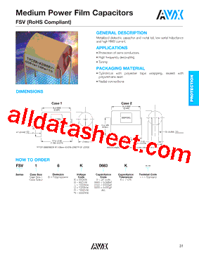 FSV26R0683K型号图片
