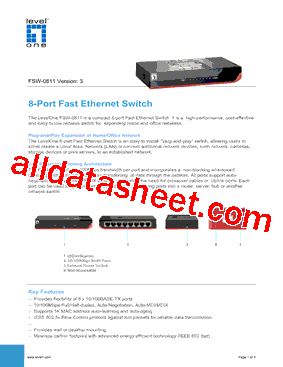 FSW-0811型号图片