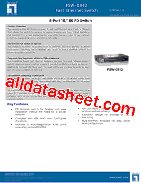 FSW-0812型号图片