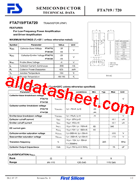 FTA719型号图片