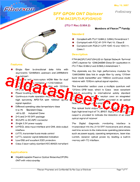 FTM-9423P-FGHIG型号图片