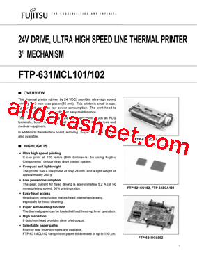 FTP-621CU102型号图片