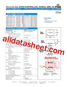 FTP301BH型号图片