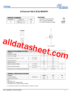 FTP540型号图片