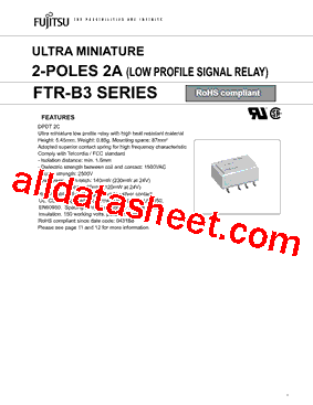 FTR-B3SA006Z型号图片