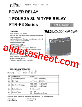 FTR-F3AA024EKS型号图片