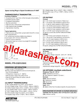 FTS-40-K/K型号图片
