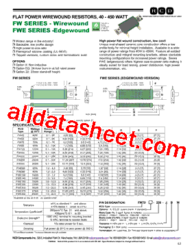 FW7022-101-JB型号图片